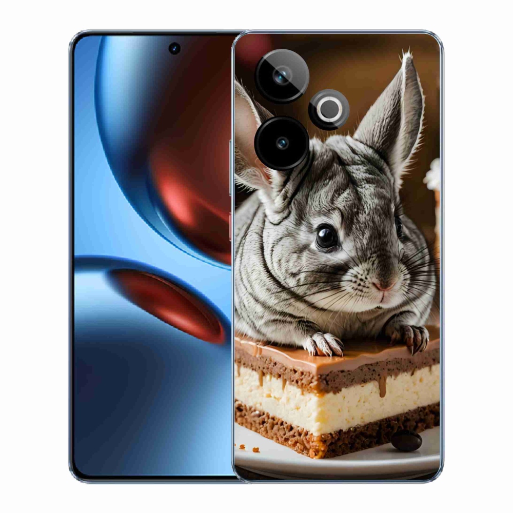 Gélový kryt mmCase na Realme GT7 5G/GT 7T 5G - činčila