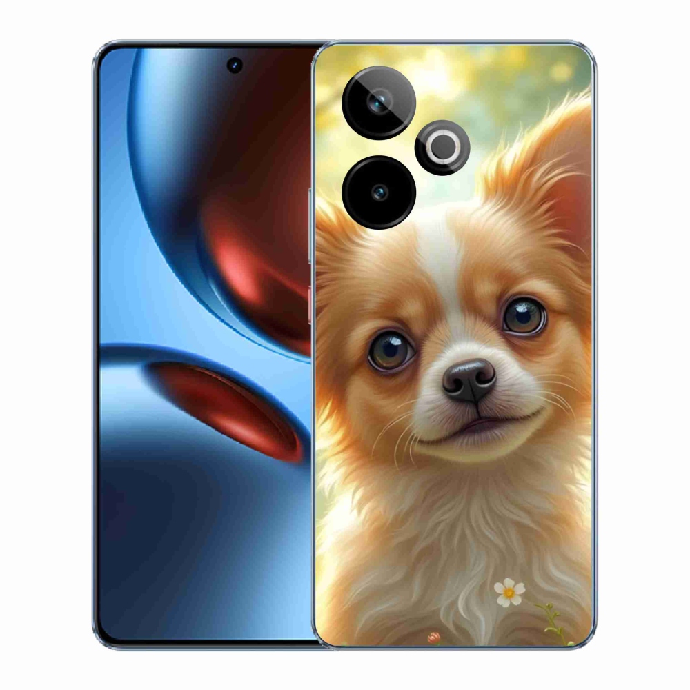 Gélový kryt mmCase na Realme GT7 5G/GT 7T 5G - čivava 5