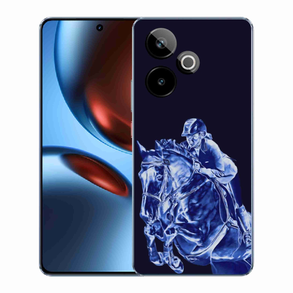Gélový kryt mmCase na Realme GT7 5G/GT 7T 5G - dostihový kôň