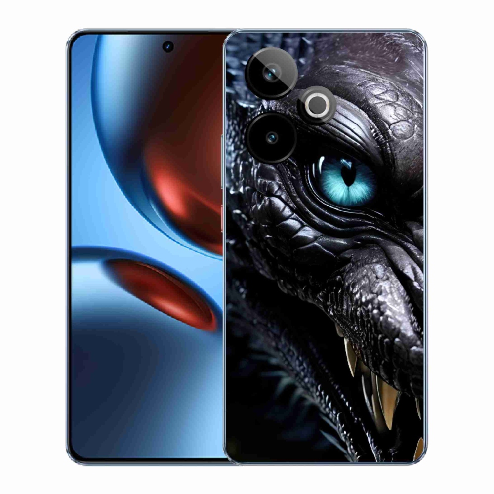 Gélový kryt mmCase na Realme GT7 5G/GT 7T 5G - dračí pohľad