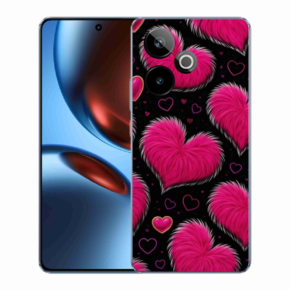 Gélový kryt mmCase na Realme GT7 5G/GT 7T 5G - hebké srdce
