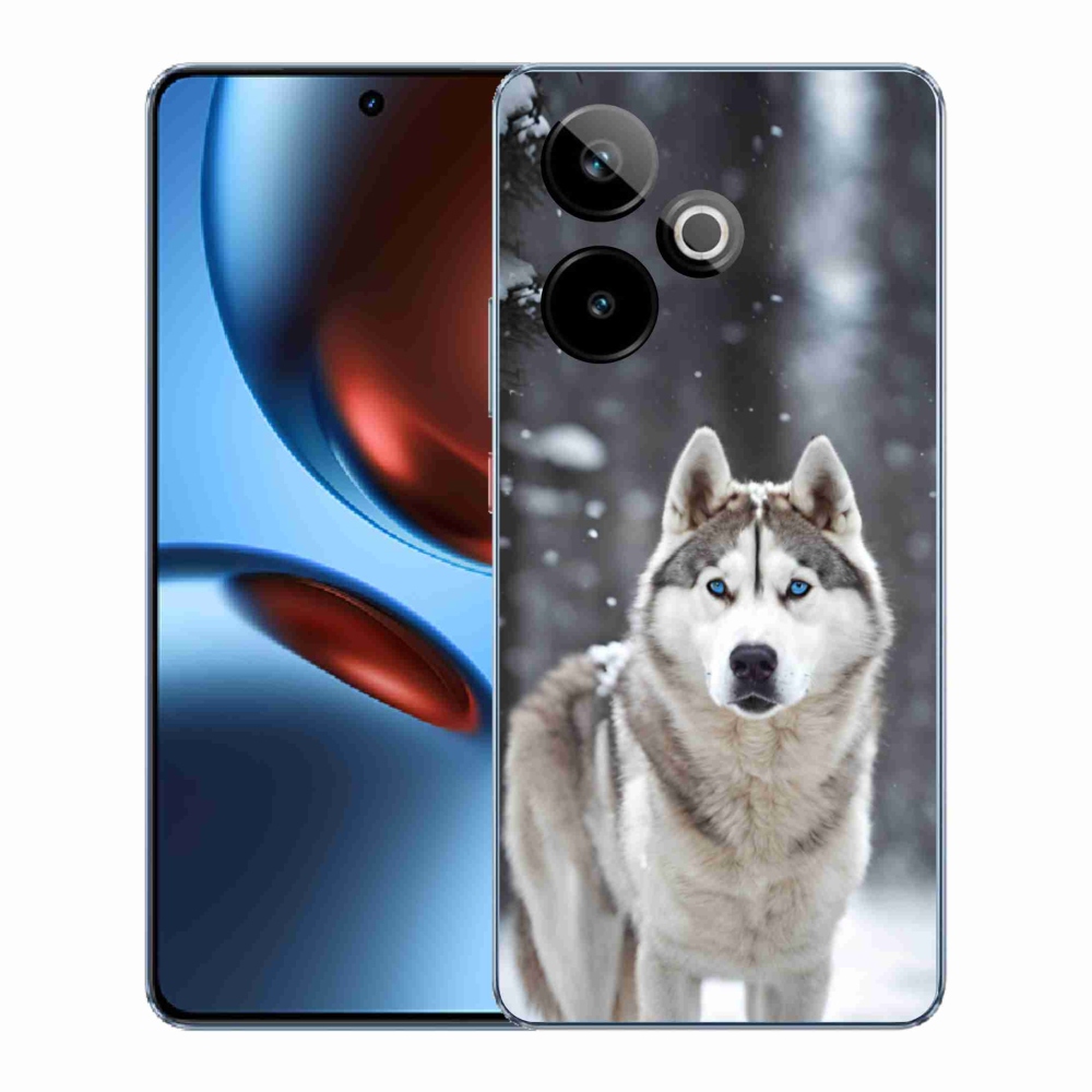 Gélový kryt mm Case na Realme GT7 5G/GT 7T 5G - husky 2
