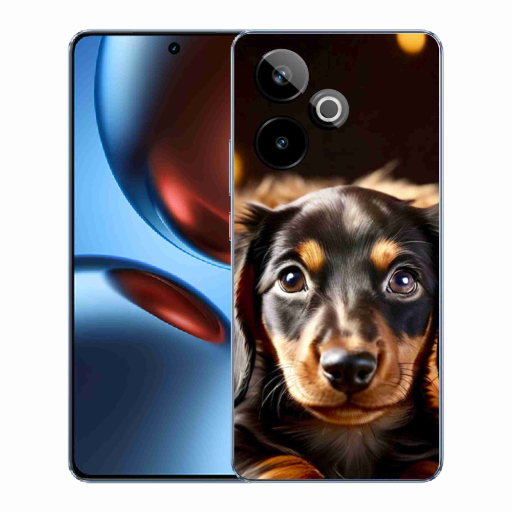 Gélový kryt mmCase na Realme GT7 5G/GT 7T 5G - jazvečík