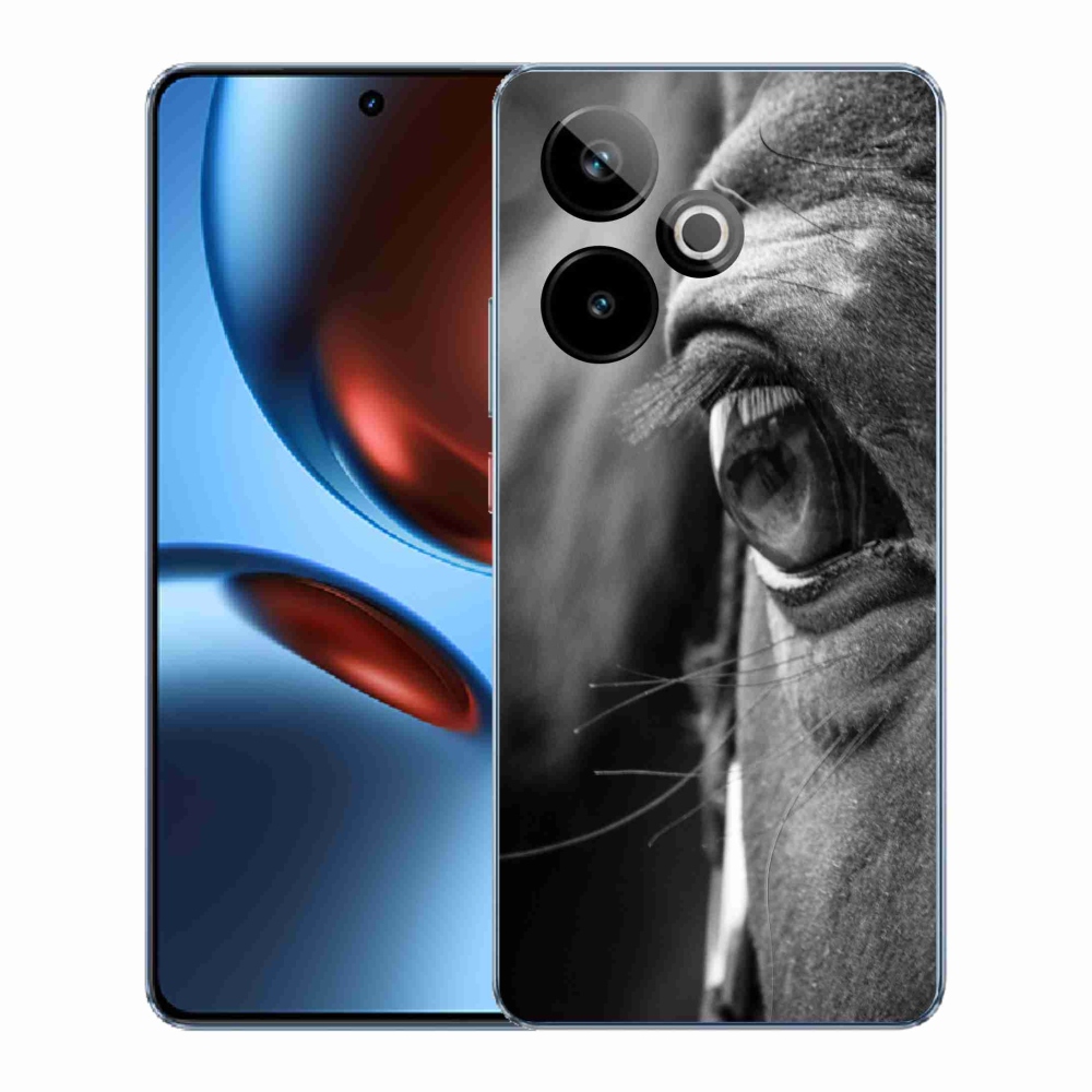 Gélový kryt mmCase na Realme GT7 5G/GT 7T 5G - konský pohľad