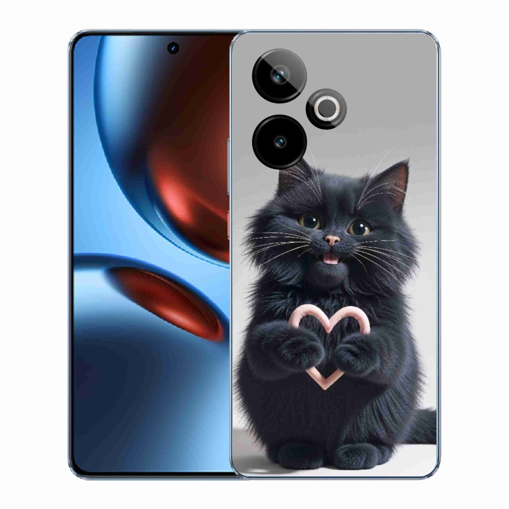 Gélový kryt mmCase na Realme GT7 5G/GT 7T 5G - mačacia láska 3