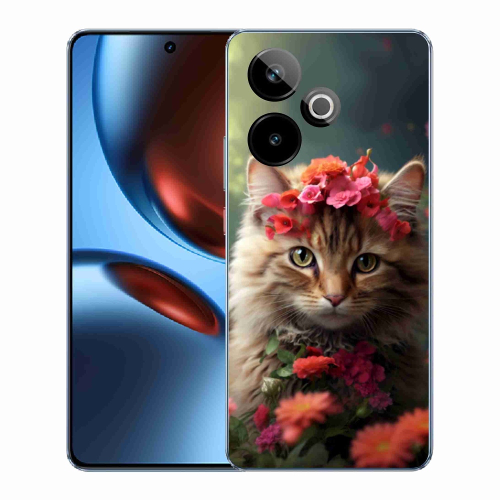Gélový kryt mmCase na Realme GT7 5G/GT 7T 5G - mačacia princezná