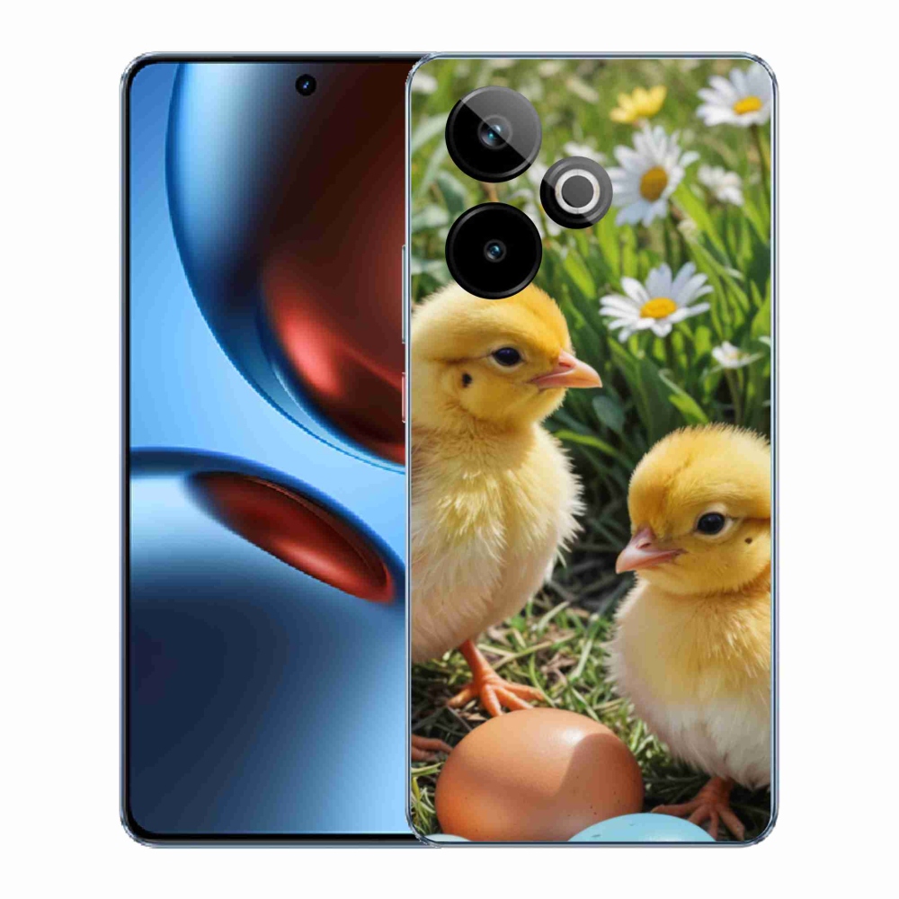Gélový kryt mmCase na Realme GT7 5G/GT 7T 5G - kuriatka