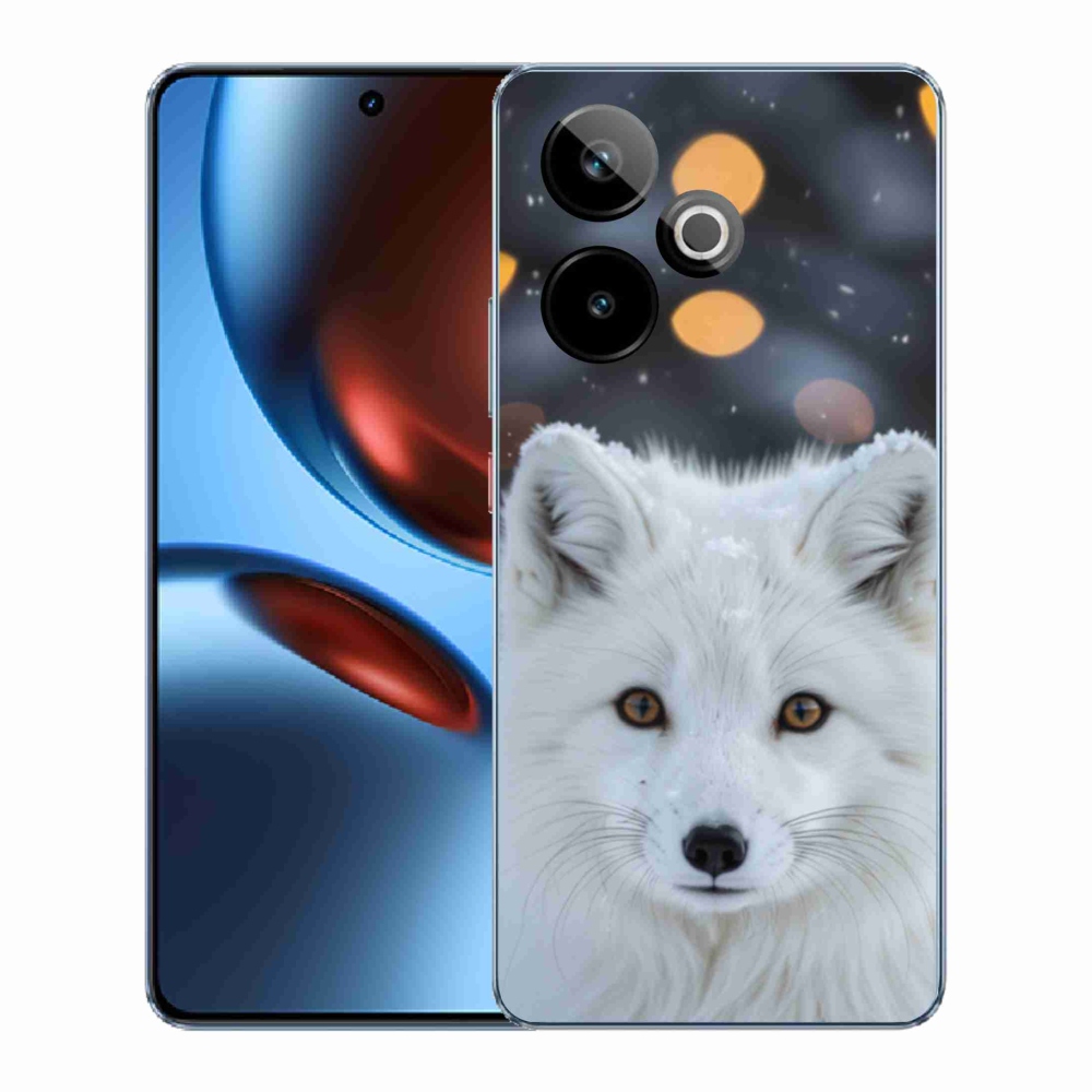 Gélový kryt mmCase na Realme GT7 5G/GT 7T 5G - líška polárna