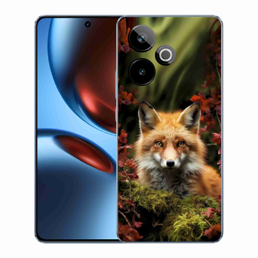 Gélový kryt mmCase na Realme GT7 5G/GT 7T 5G - líška v lese