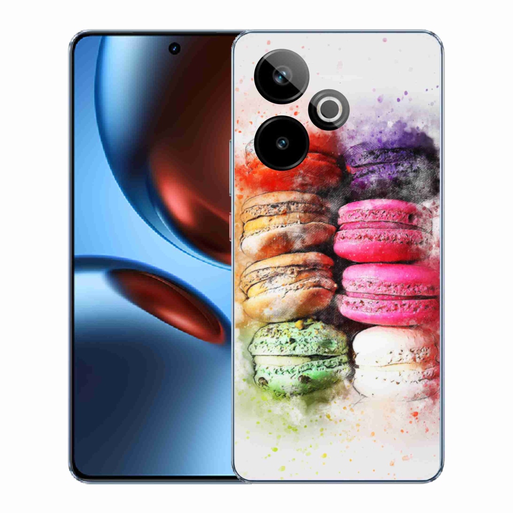 Gélový kryt mmCase na Realme GT7 5G/GT 7T 5G - makrónky