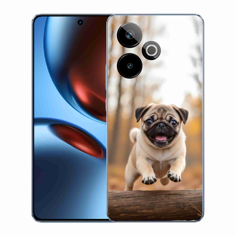 Gélový kryt mm Case na Realme GT7 5G/GT 7T 5G - mops 2