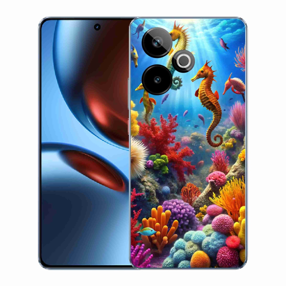 Gélový kryt mmCase na Realme GT7 5G/GT 7T 5G - morský svet 3