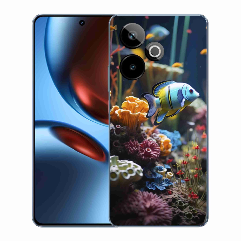 Gélový kryt mmCase na Realme GT7 5G/GT 7T 5G - morský svet 5