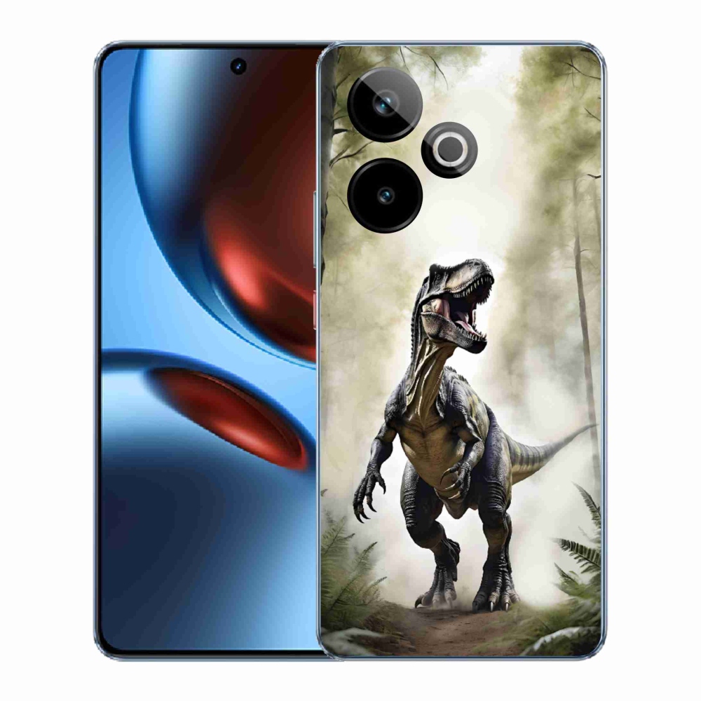 Gélový kryt mm Case na Realme GT7 5G/GT 7T 5G - naštvaný T-Rex