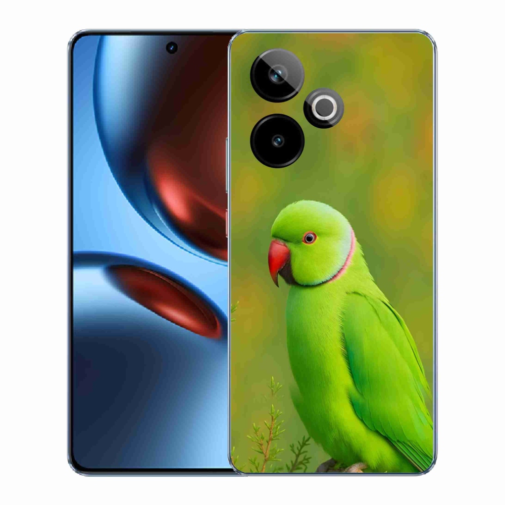 Gélový kryt mmCase na Realme GT7 5G/GT 7T 5G - papagáj Alexandr 2