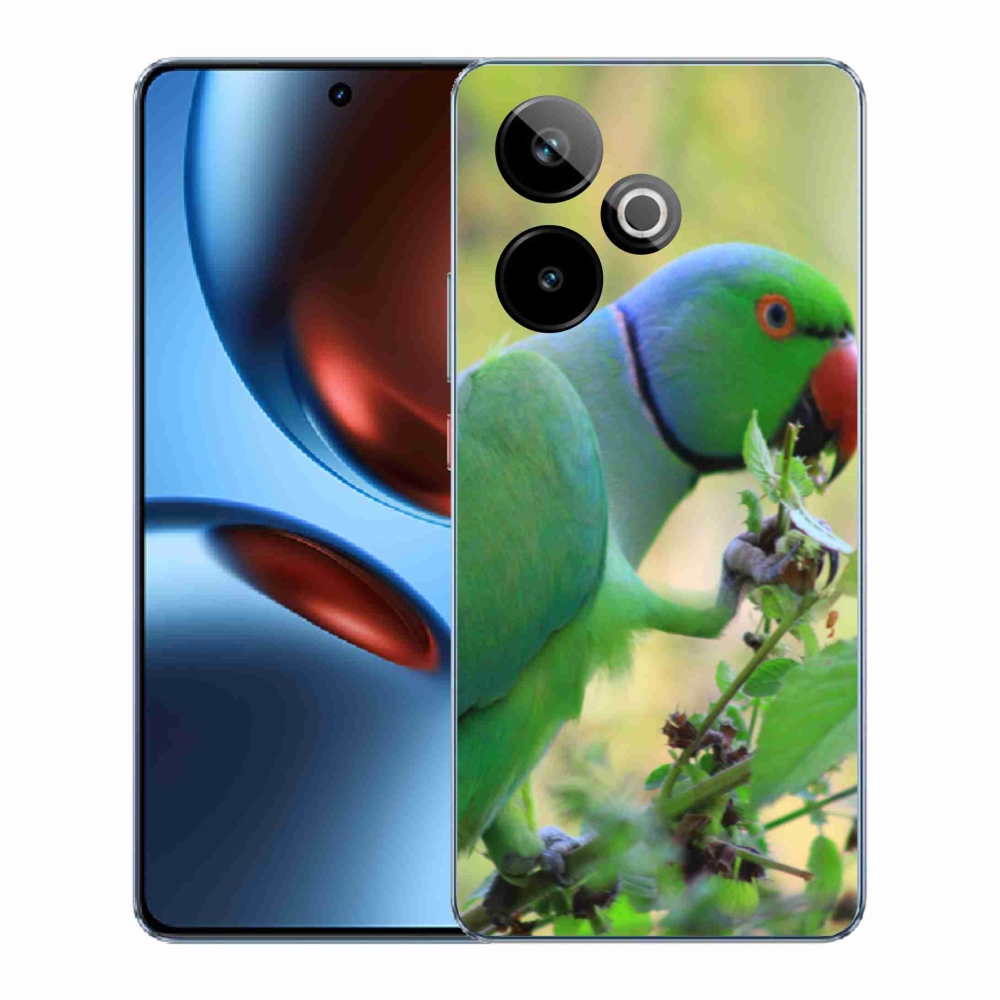 Gélový kryt mmCase na Realme GT7 5G/GT 7T 5G - papagáj Alexandr