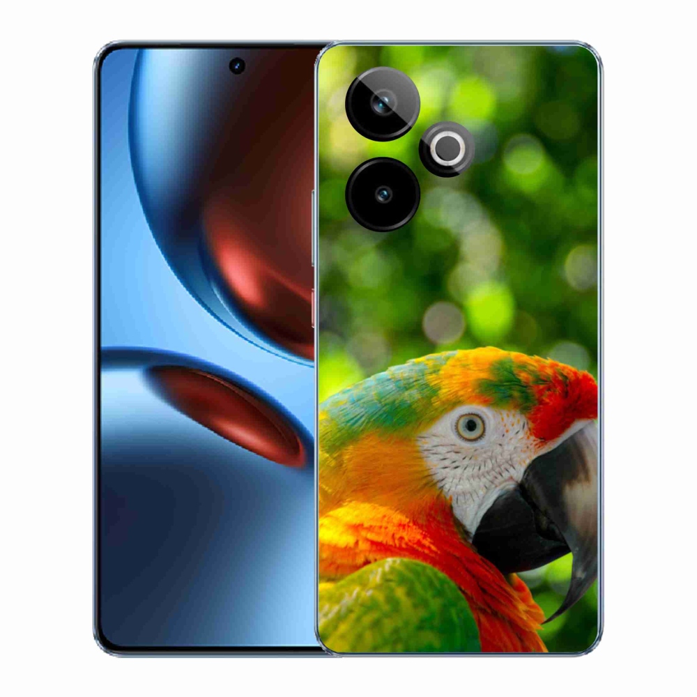 Gélový kryt mmCase na Realme GT7 5G/GT 7T 5G - papagáj ara 3