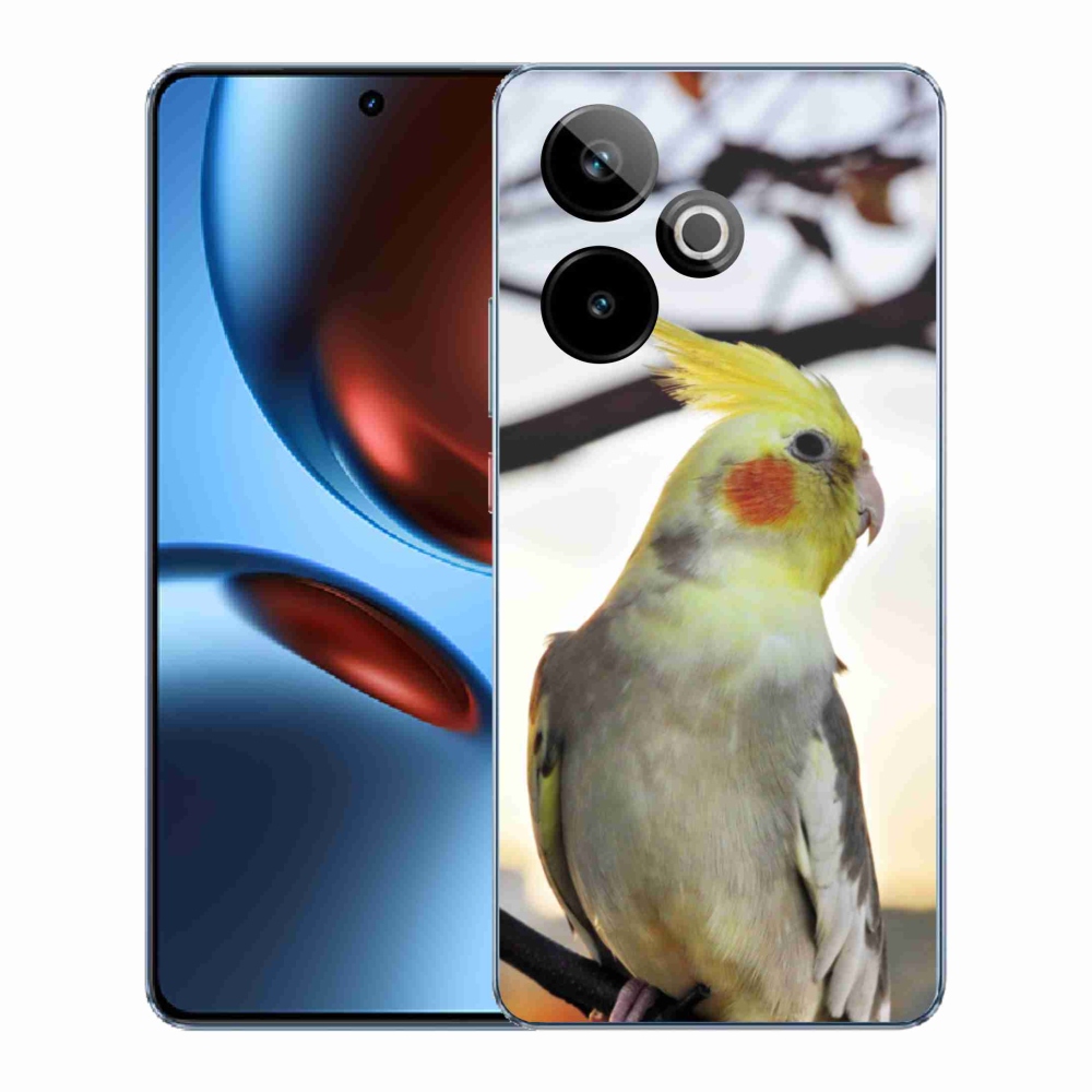 Gélový kryt mmCase na Realme GT7 5G/GT 7T 5G - papagáj korela