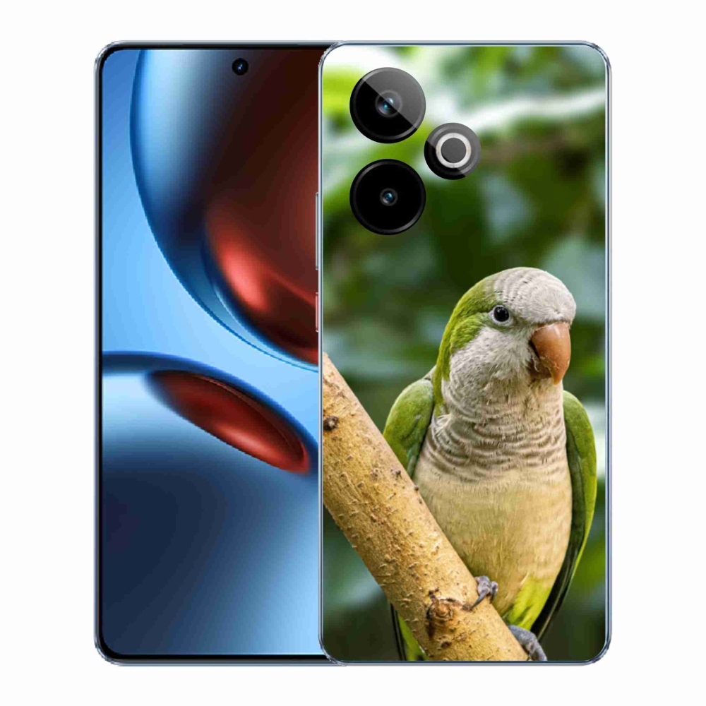 Gélový kryt mmCase na Realme GT7 5G/GT 7T 5G - papagáj mníšok