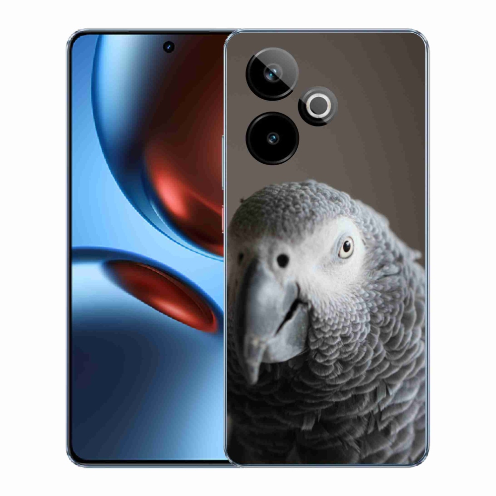 Gélový kryt mmCase na Realme GT7 5G/GT 7T 5G - papagáj žako 2