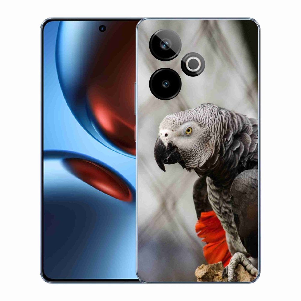 Gélový kryt mmCase na Realme GT7 5G/GT 7T 5G - papagáj žako 3