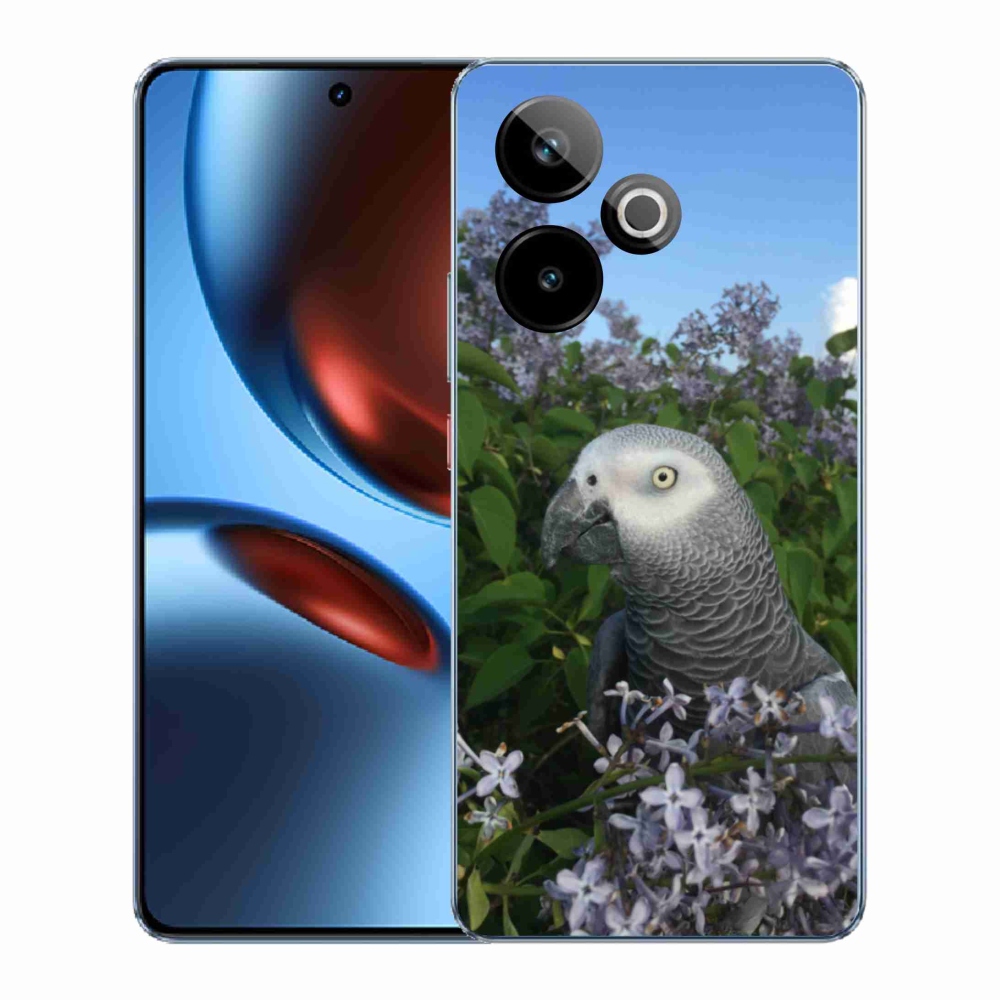 Gélový kryt mmCase na Realme GT7 5G/GT 7T 5G - papagáj žako