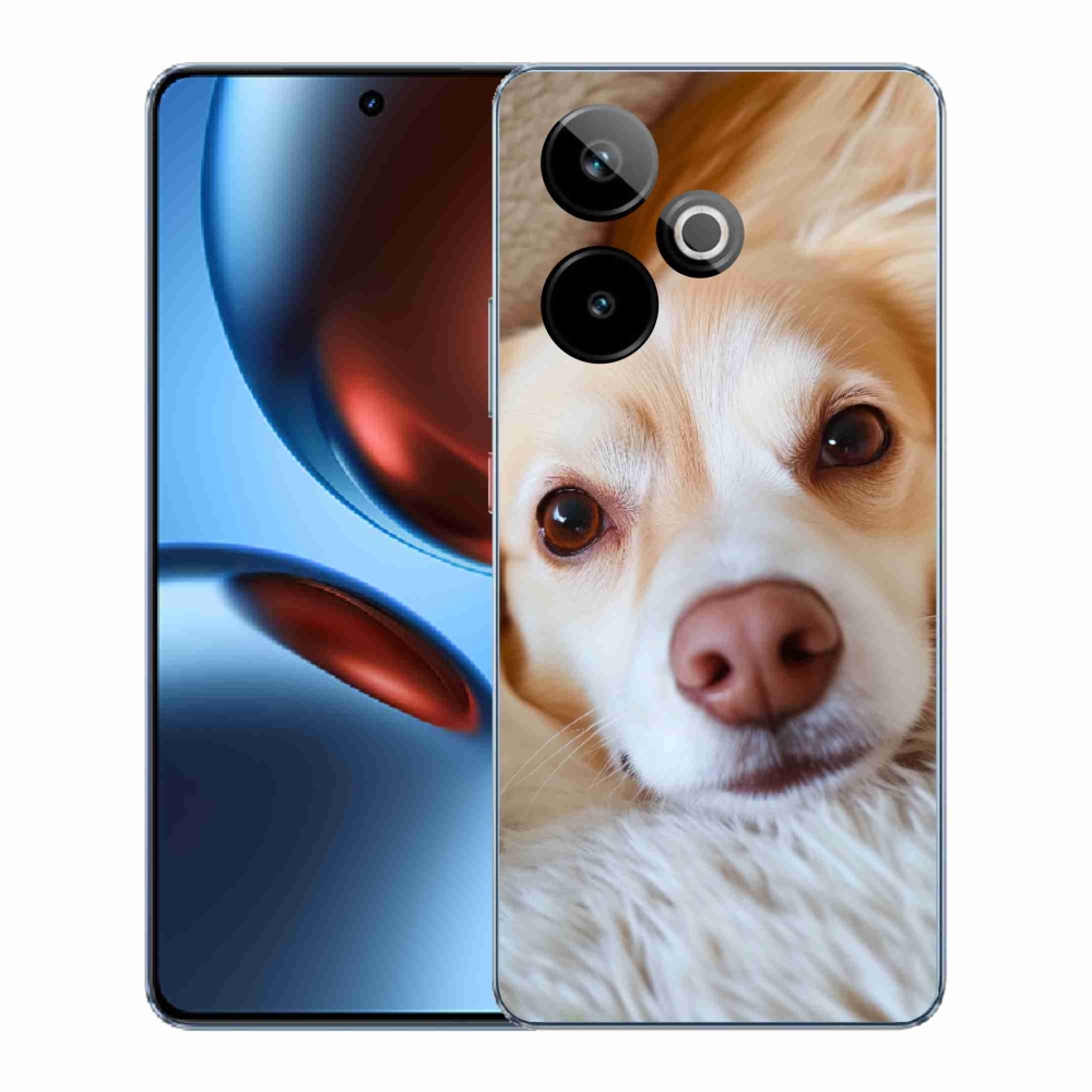 Gélový kryt mm Case na Realme GT7 5G/GT 7T 5G - Roztomilá čivava
