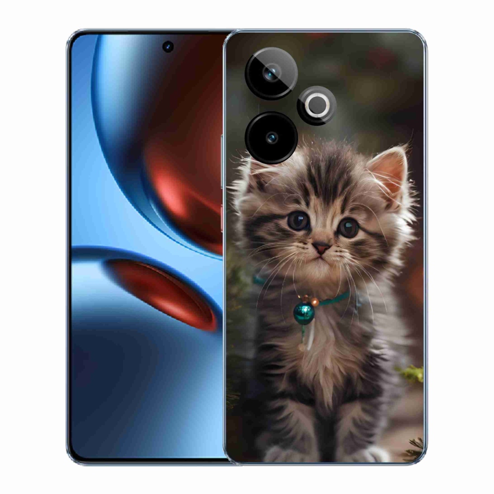 Gélový kryt mmCase na Realme GT7 5G/GT 7T 5G - roztomilé mačiatko 11