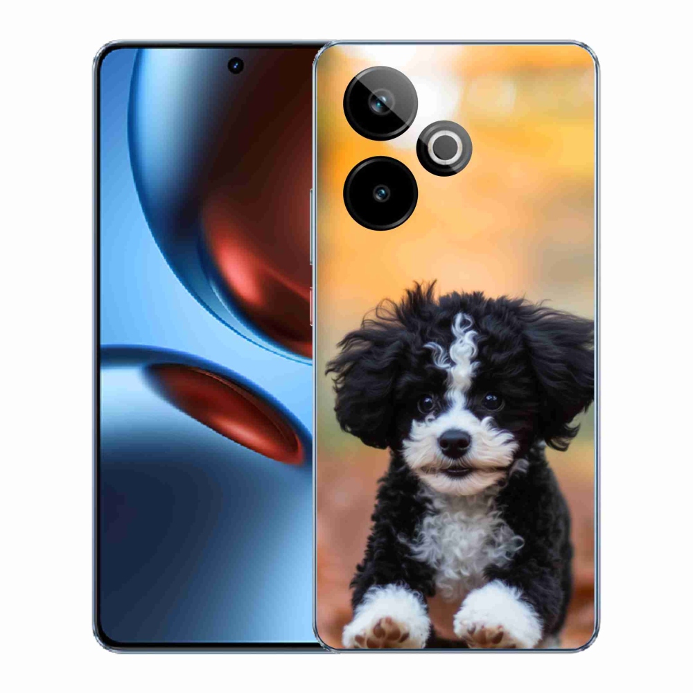 Gélový kryt mmCase na Realme GT7 5G/GT 7T 5G - roztomilé šteňa 2
