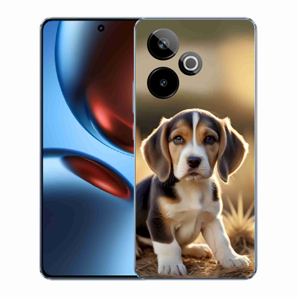 Gélový kryt mm Case na Realme GT7 5G/GT 7T 5G - roztomilý bígl