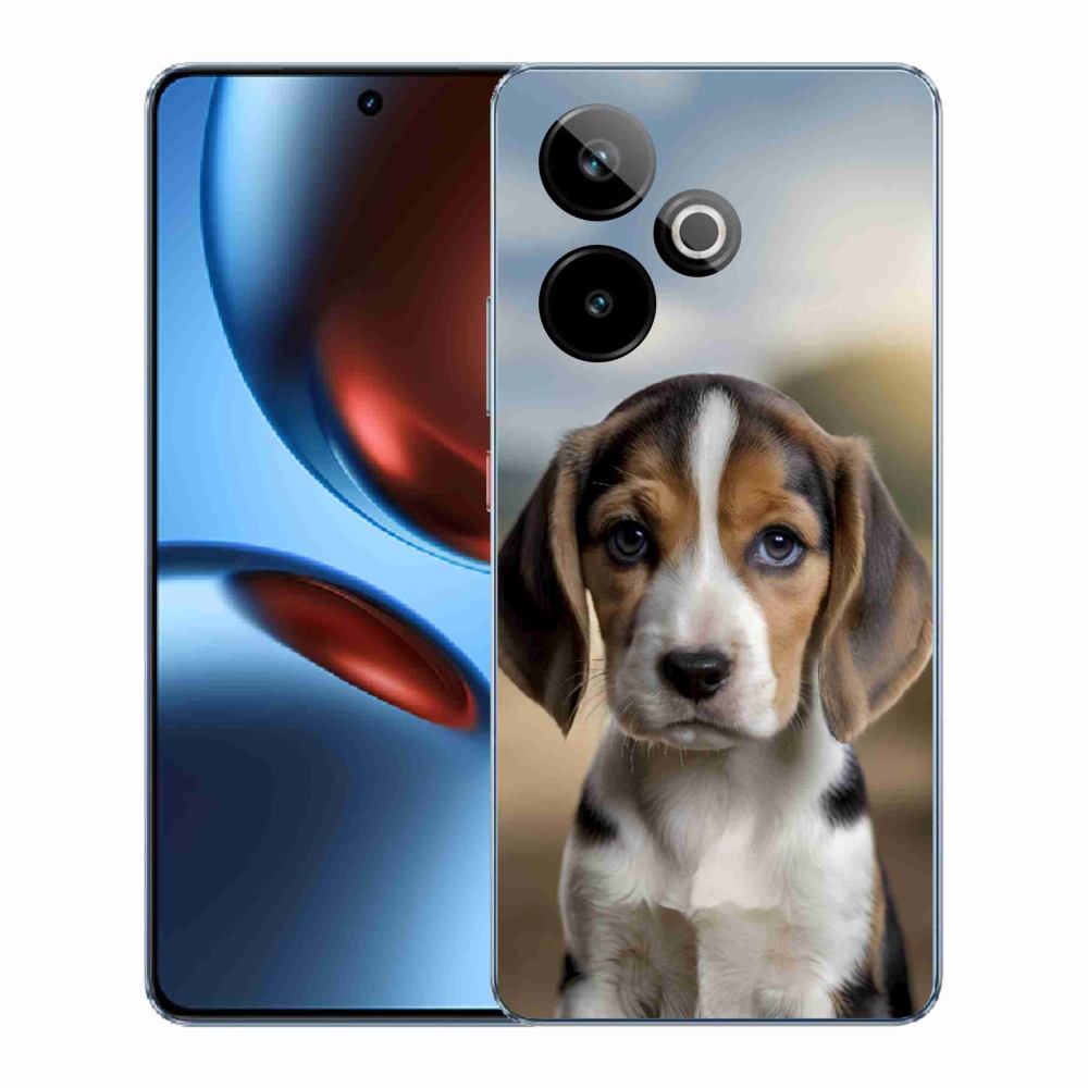 Gélový kryt mm Case na Realme GT7 5G/GT 7T 5G - roztomilý bígl