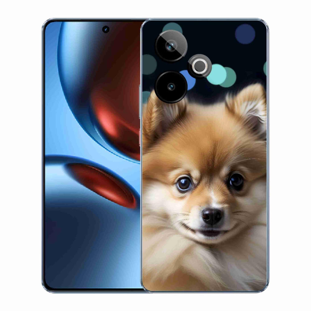 Gélový kryt mmCase na Realme GT7 5G/GT 7T 5G - roztomilý pomeranian