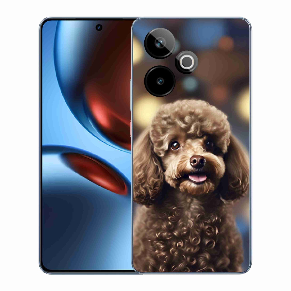 Gélový kryt mmCase na Realme GT7 5G/GT 7T 5G - roztomilý pudel