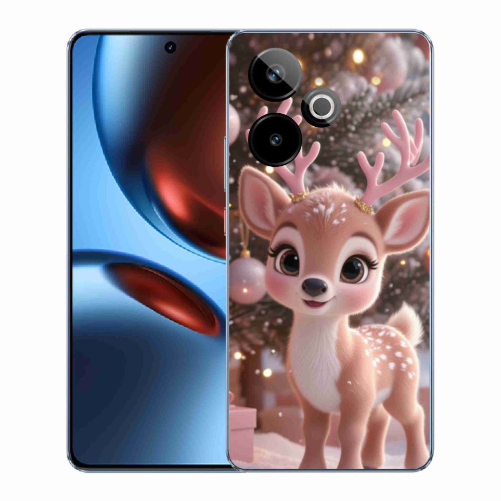 Gélový kryt mmCase na Realme GT7 5G/GT 7T 5G - roztomilý sob