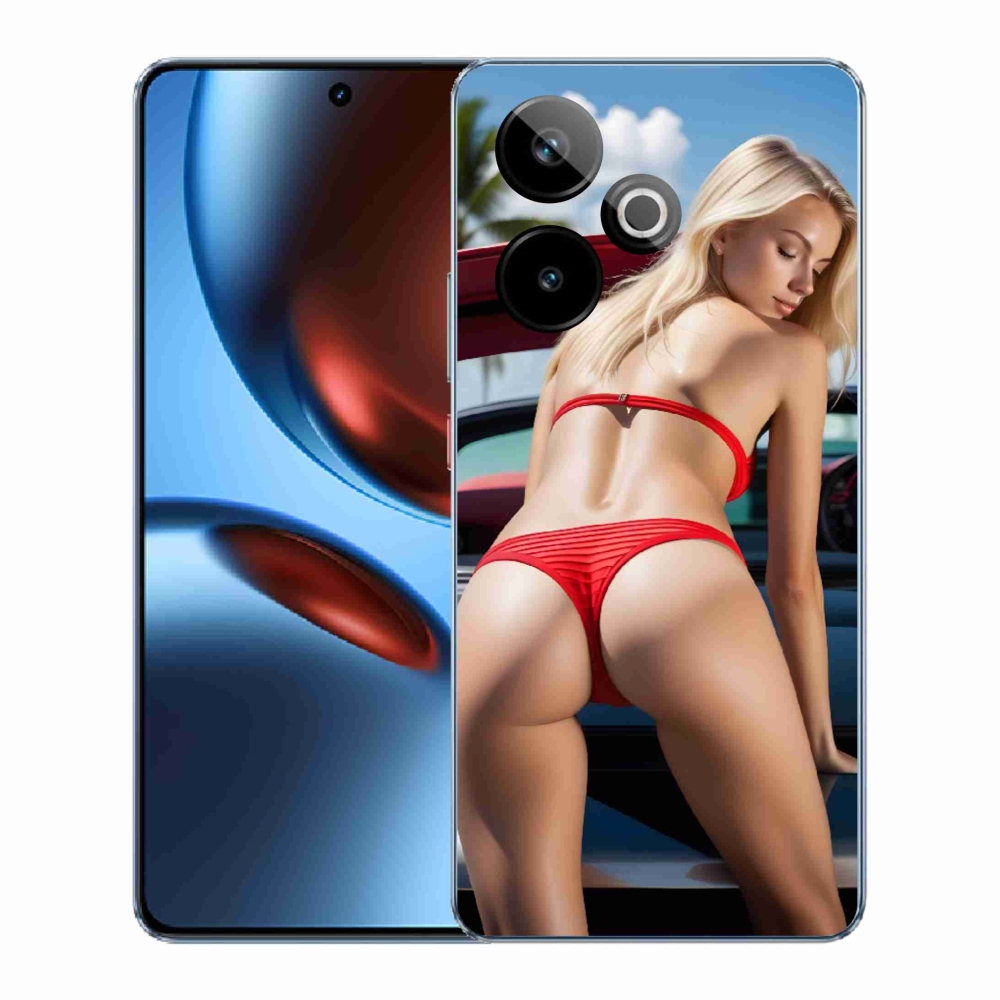 Gélový kryt mmCase na Realme GT7 5G/GT 7T 5G - sexy žena 2