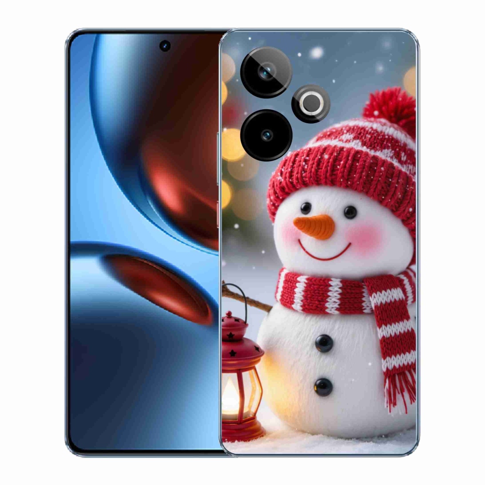 Gélový kryt mmCase na Realme GT7 5G/GT 7T 5G - snehuliak 2
