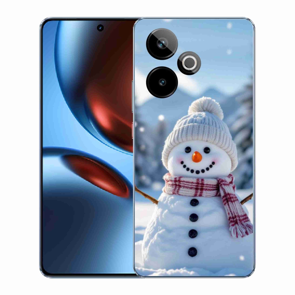 Gélový kryt mmCase na Realme GT7 5G/GT 7T 5G - snehuliak 3