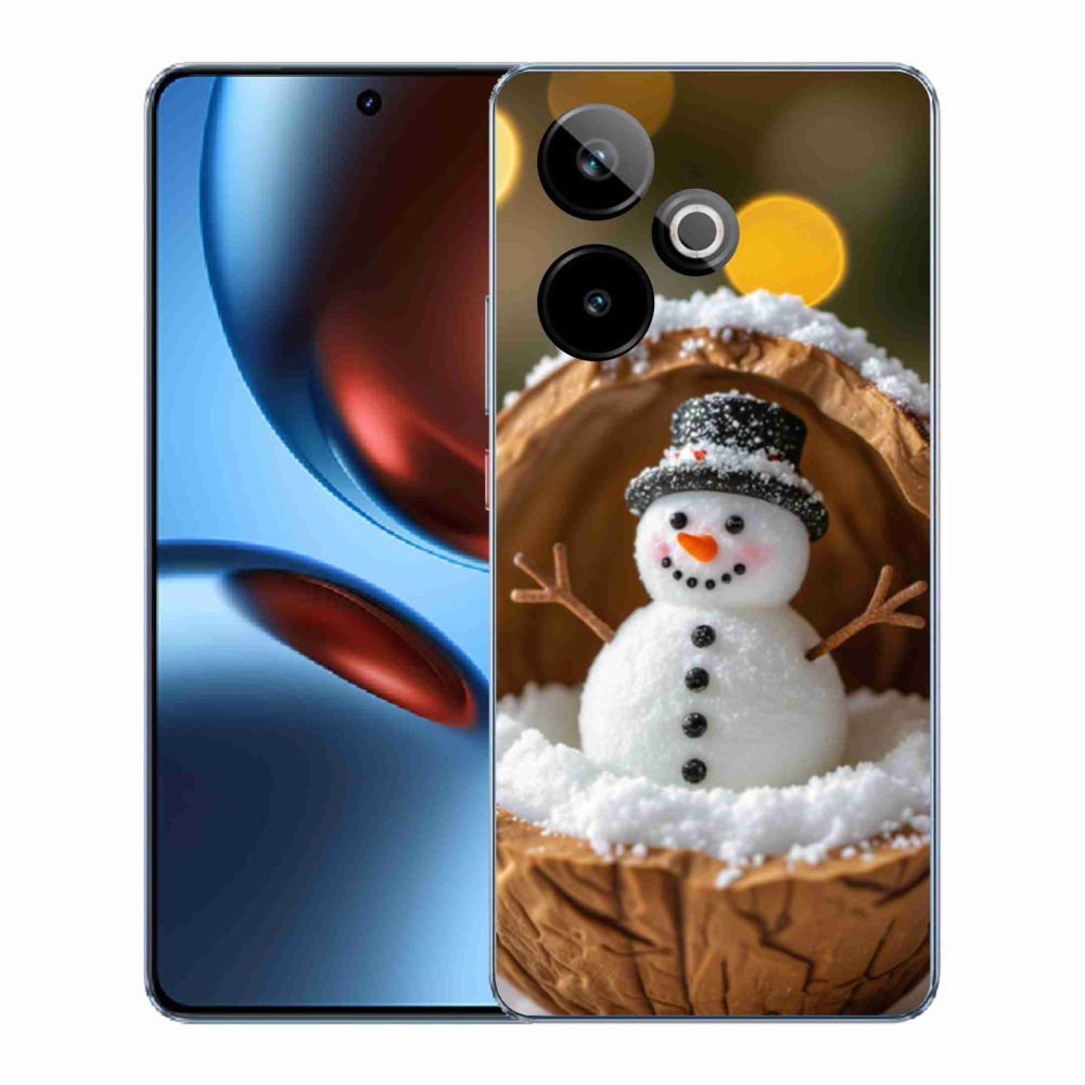 Gélový kryt mmCase na Realme GT7 5G/GT 7T 5G - snehuliak 4