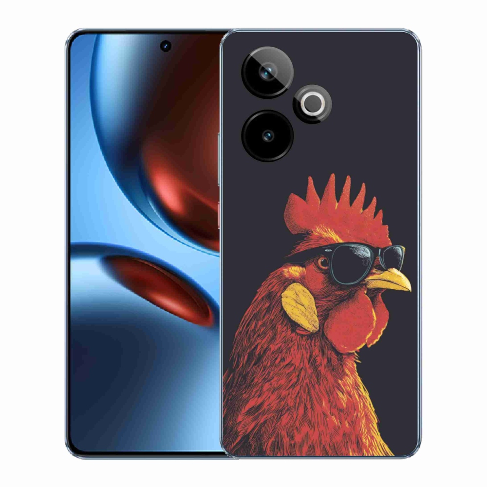 Gélový kryt mmCase na Realme GT7 5G/GT 7T 5G - štýlový kohút