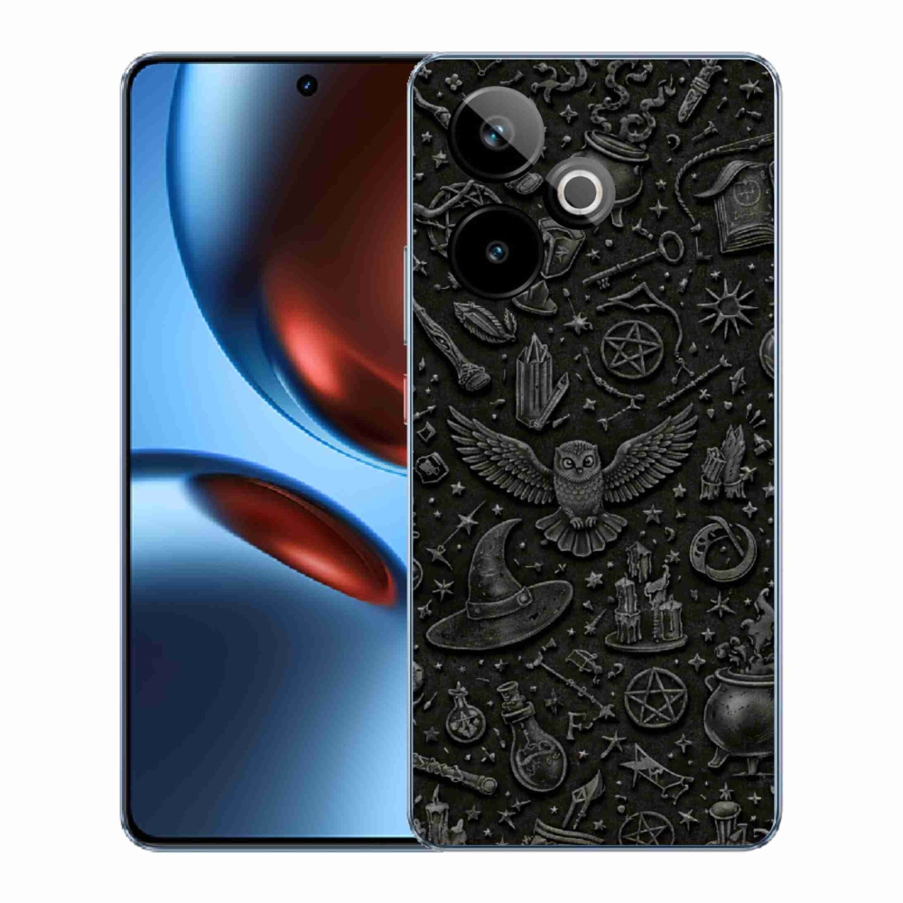 Gélový kryt mmCase na Realme GT7 5G/GT 7T 5G - tmavý magický svet