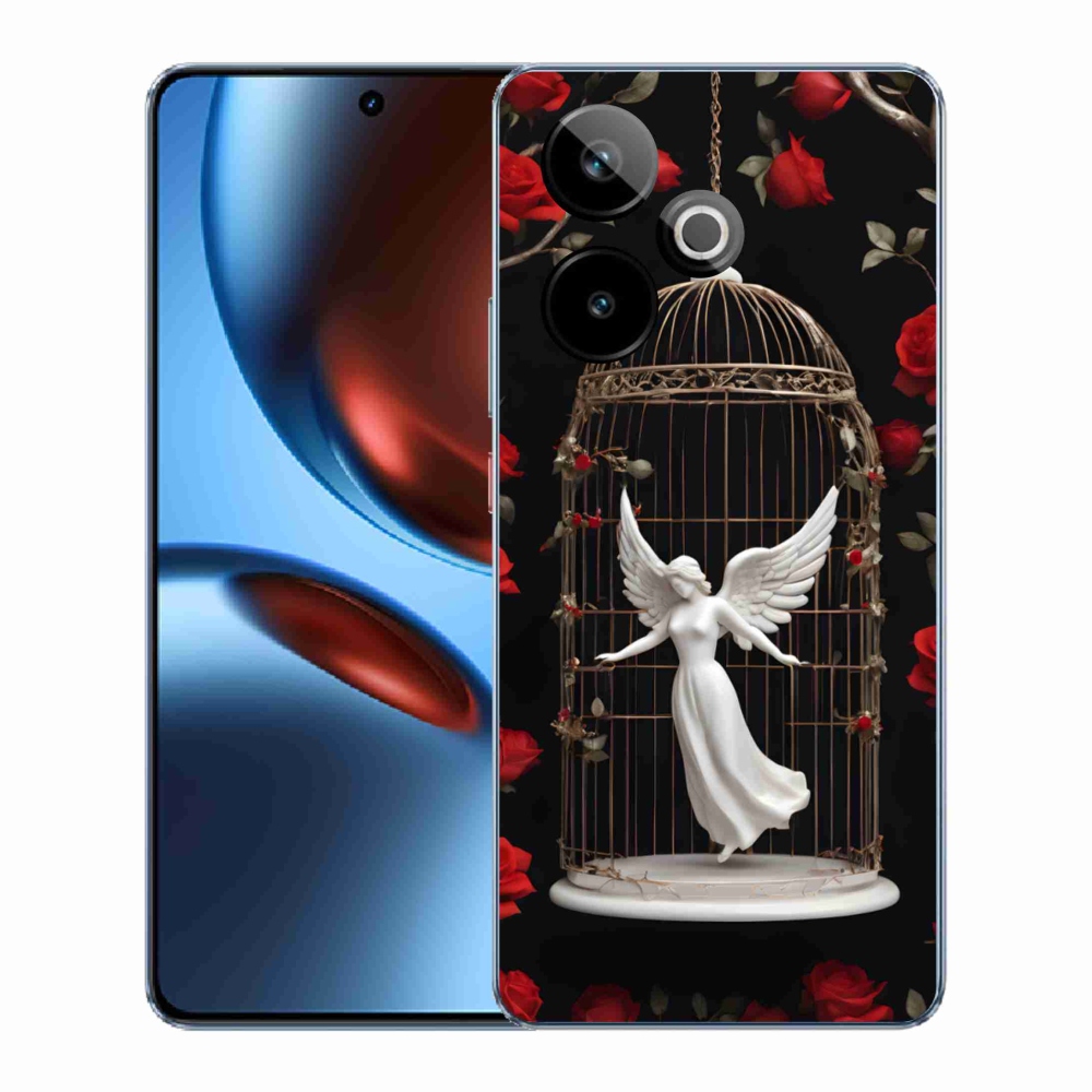 Gélový kryt mmCase na Realme GT7 5G/GT 7T 5G - uväznený anjel
