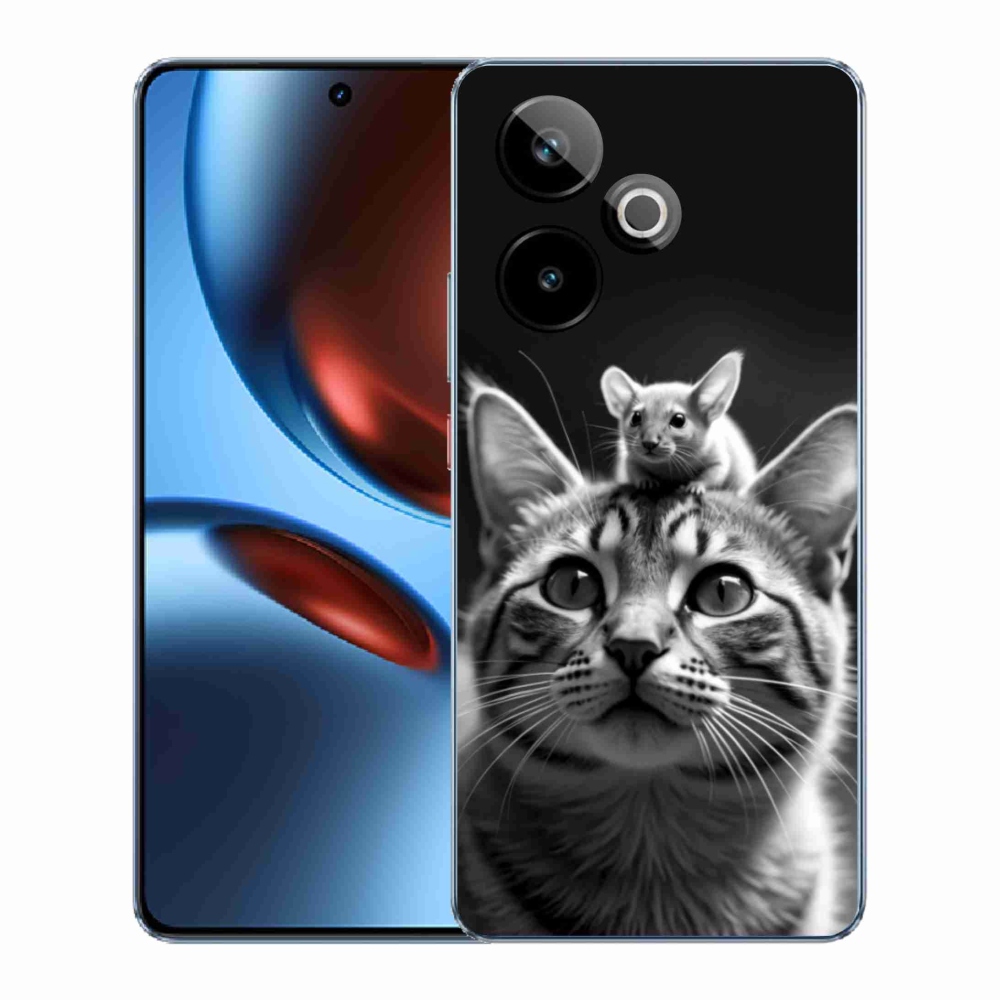 Gélový kryt mmCase na Realme GT7 5G/GT 7T 5G - zvieracie priateľstvo 2
