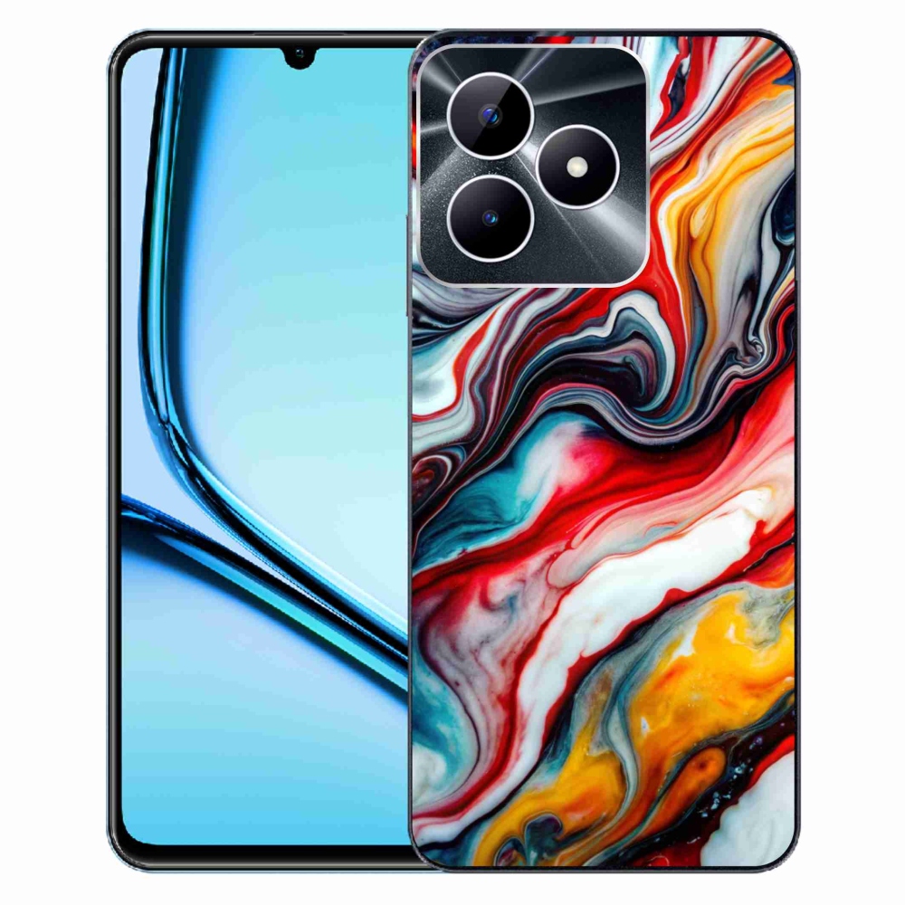 Gélový kryt mmCase na Realme Note 50 - abstraktný motív 35