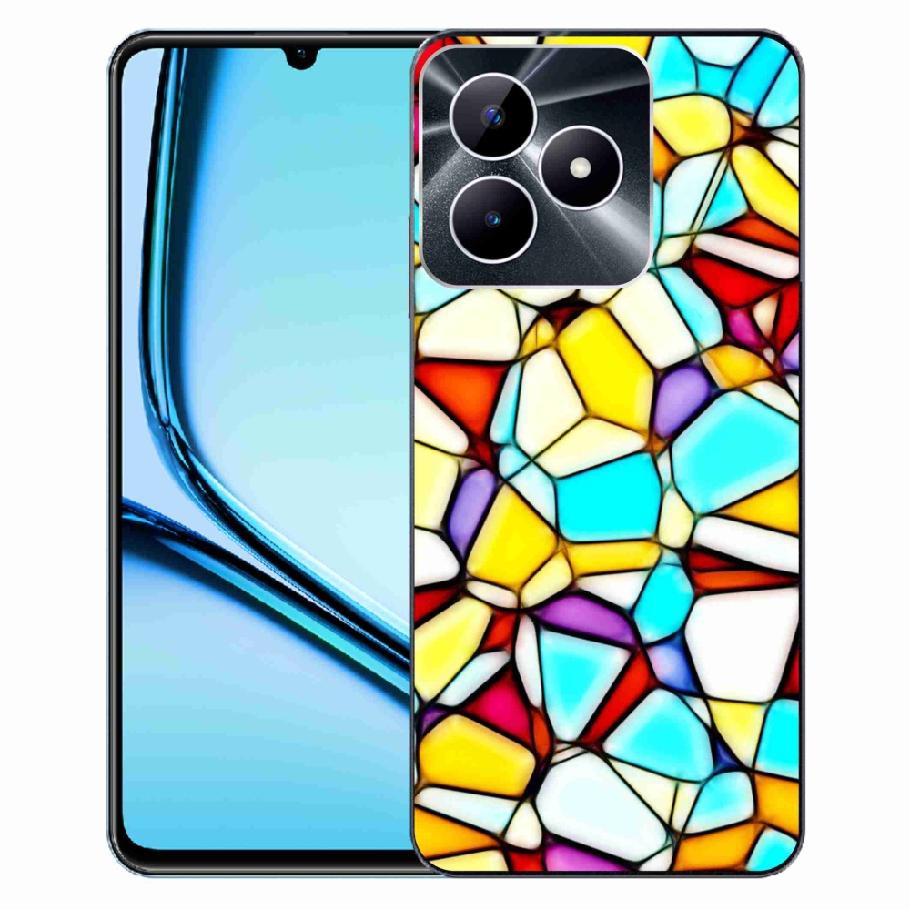 Gélový kryt mmCase na Realme Note 50 - abstraktný motív 40