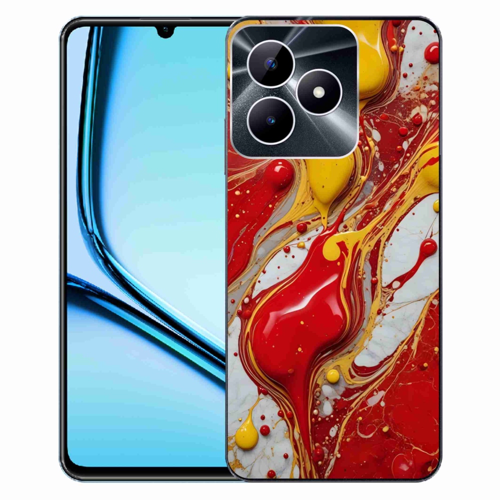 Gélový kryt mmCase na Realme Note 50 - abstraktný motív 42