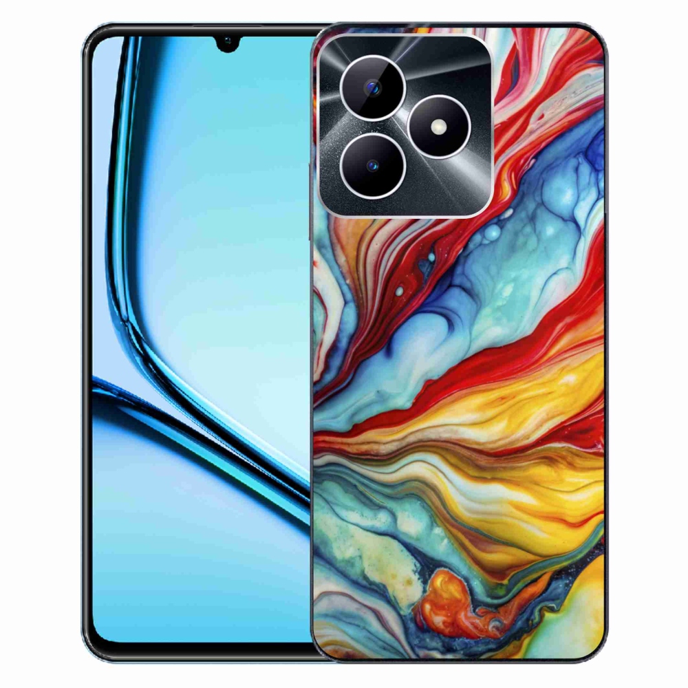 Gélový kryt mmCase na Realme Note 50 - abstraktný motív 58