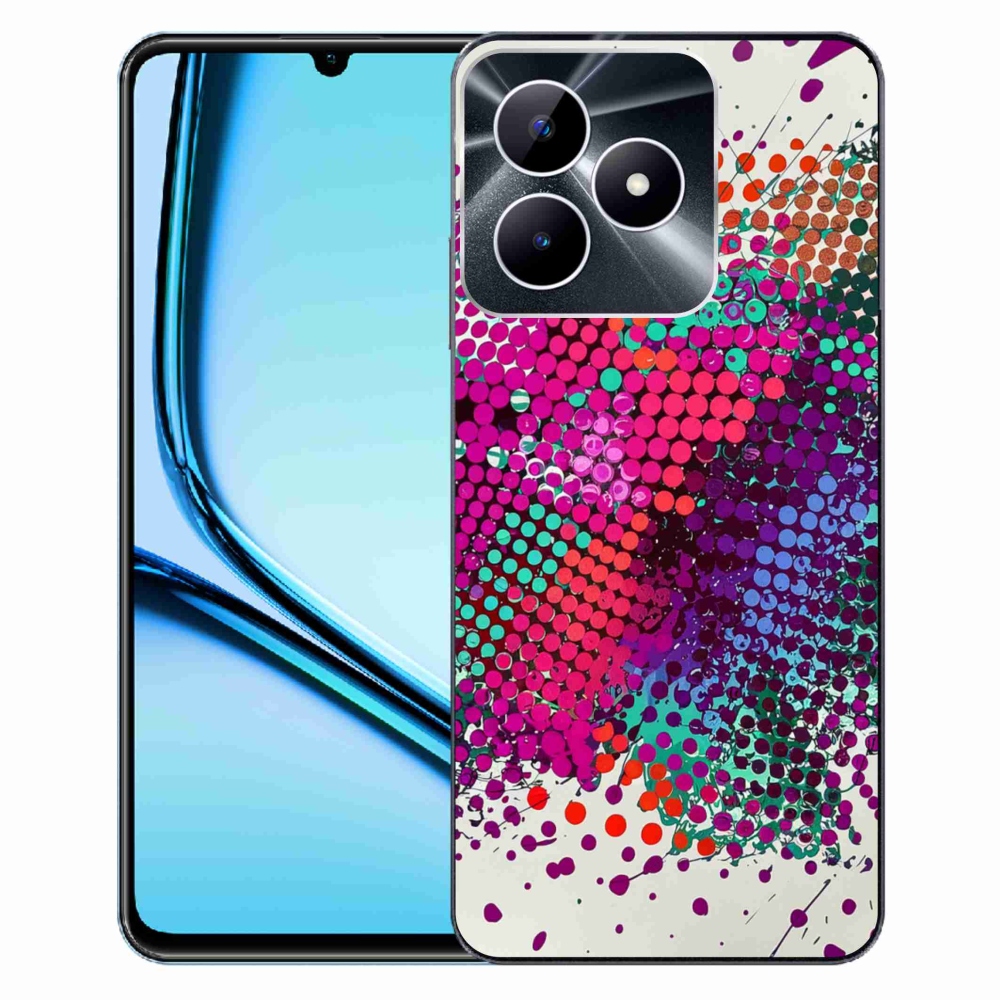 Gélový kryt mmCase na Realme Note 50 - abstraktný motív 65