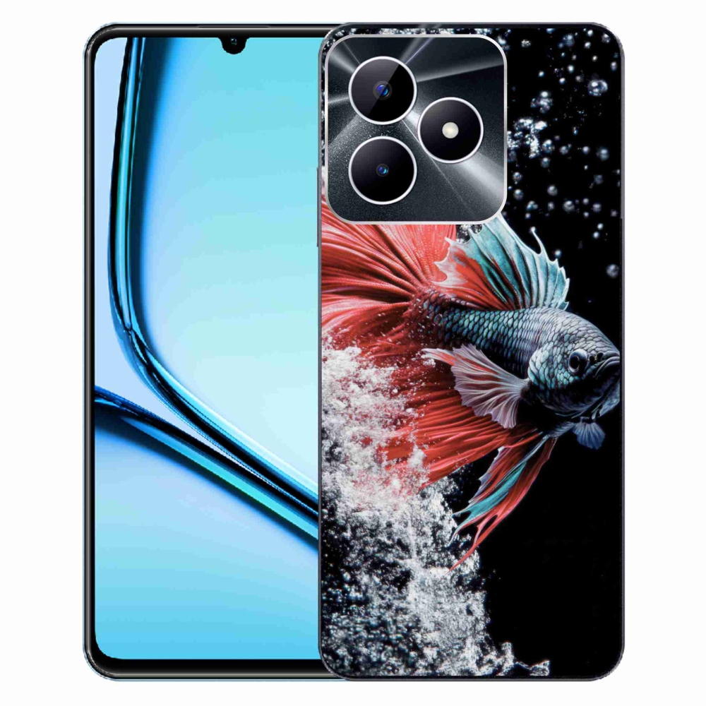 Gélový kryt mmCase na Realme Note 50 - bojovníčka pestrá