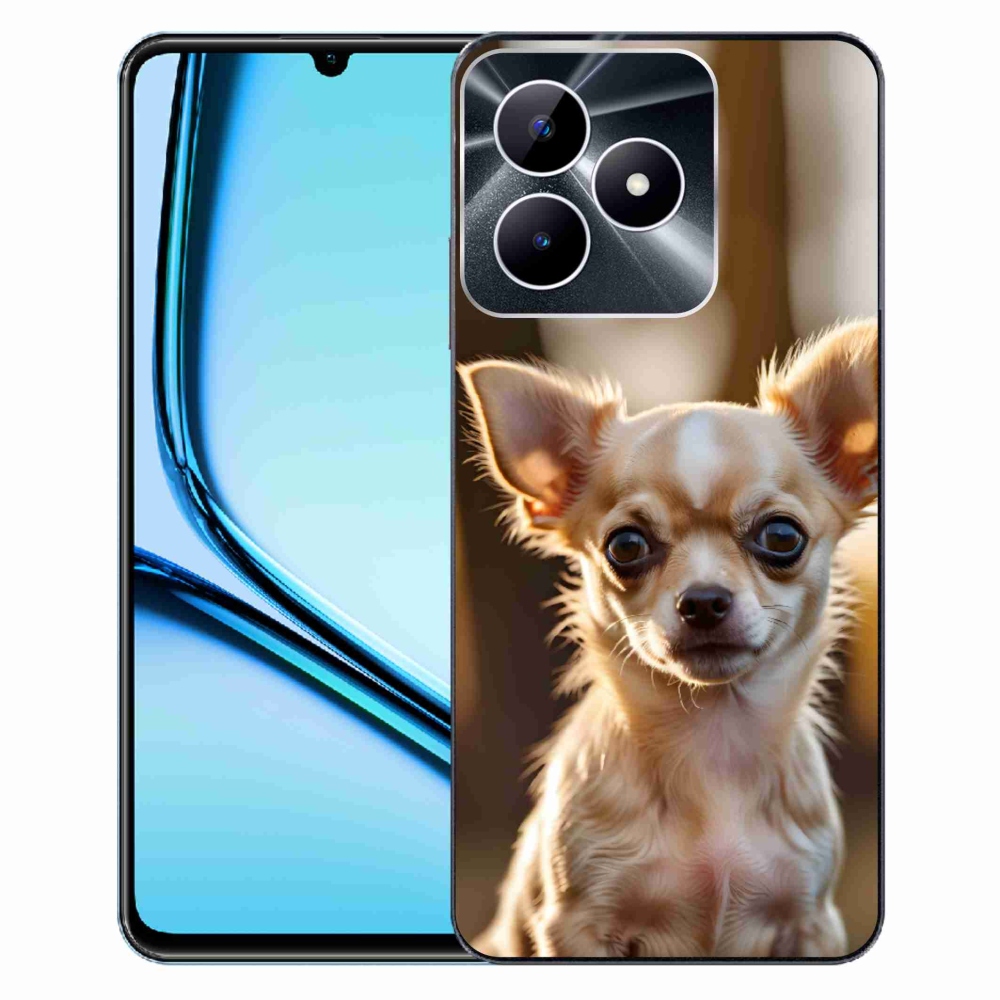 Gélový kryt mmCase na Realme Note 50 - čivava 6