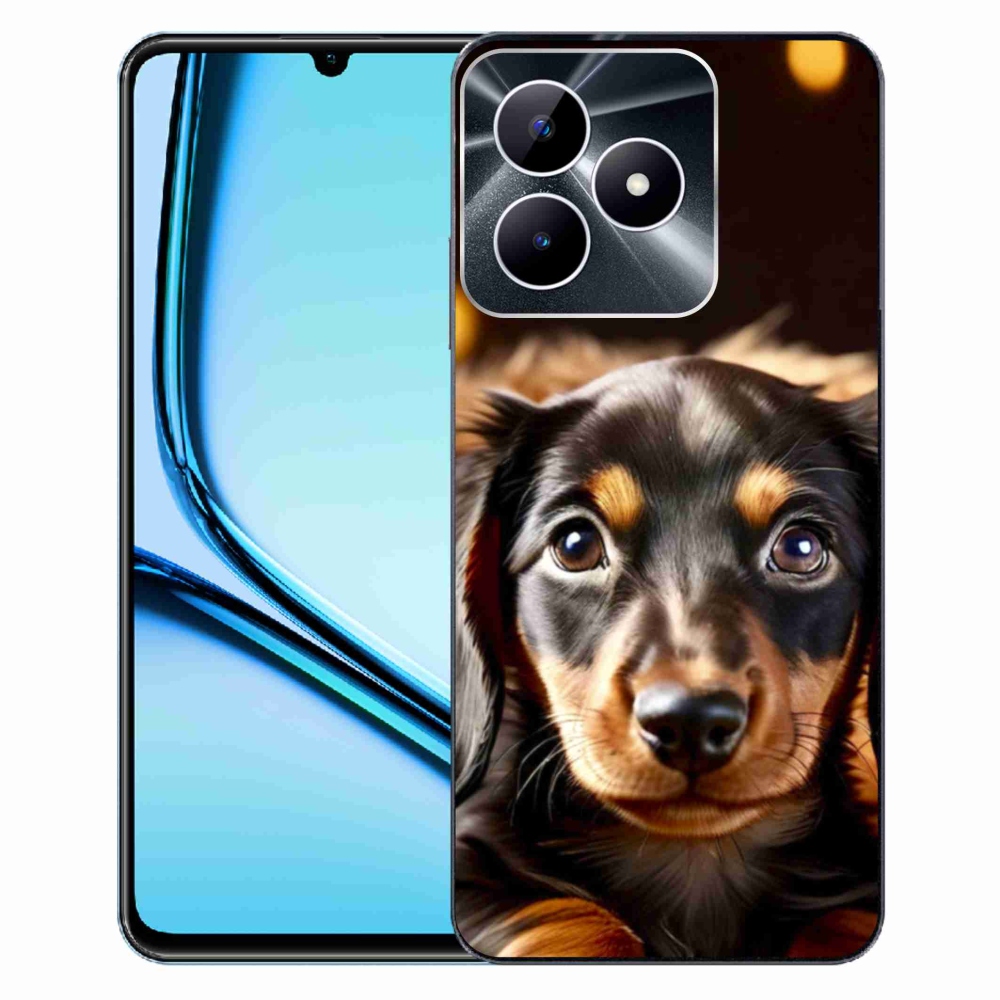 Gélový kryt mmCase na Realme Note 50 - jazvečík